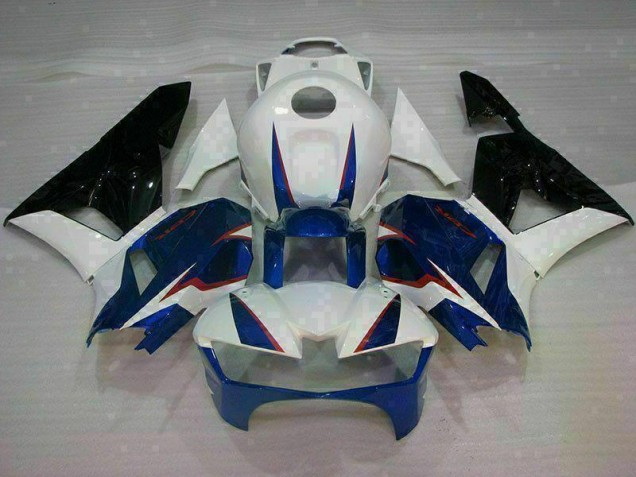 Großhandel CBR 600 RR 2013-2023 Motorrad Verkleidungen - Blau Weiß Großhandel CBR 600 RR 2013-2023 Motorrad Verkleidungen - Blau Weiß