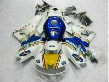 Großhandel CBR 600 RR 2013-2023 Motorrad Verkleidungen - Weiß Blau