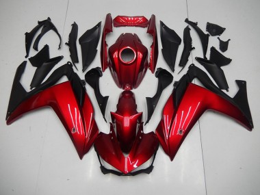 Großhandel R3 2015-2022 Motorrad Verkleidungen - Rot Schwarz