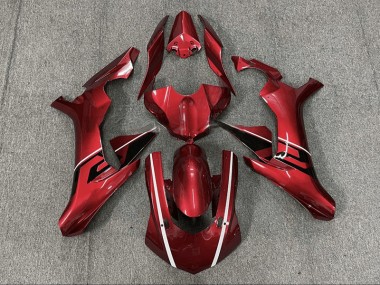 Großhandel R1 2015-2019 Motorrad Verkleidungen - Rot Schwarz