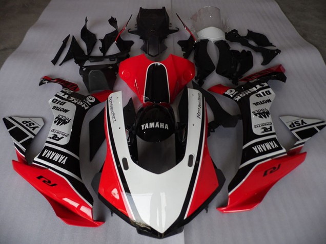 Großhandel R1 2015-2019 Motorrad Verkleidungen - Rot Weiß Schwarz Großhandel R1 2015-2019 Motorrad Verkleidungen - Rot Weiß Schwarz