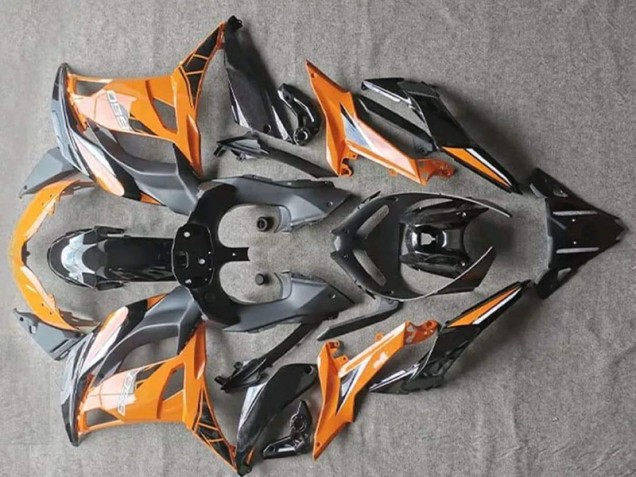 Großhandel EX650 2017-2019 Motorrad Verkleidungen - Glänzend Orange Schwarz Großhandel EX650 2017-2019 Motorrad Verkleidungen - Glänzend Orange Schwarz